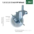 Schwarz -Weiß -PP -Fadenstamm Caster Wheel